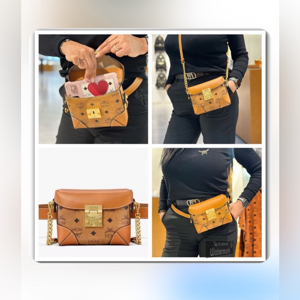 New with tags MCM 3-way belt bag.